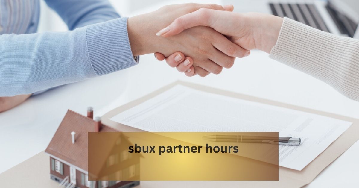 sbux partner hours